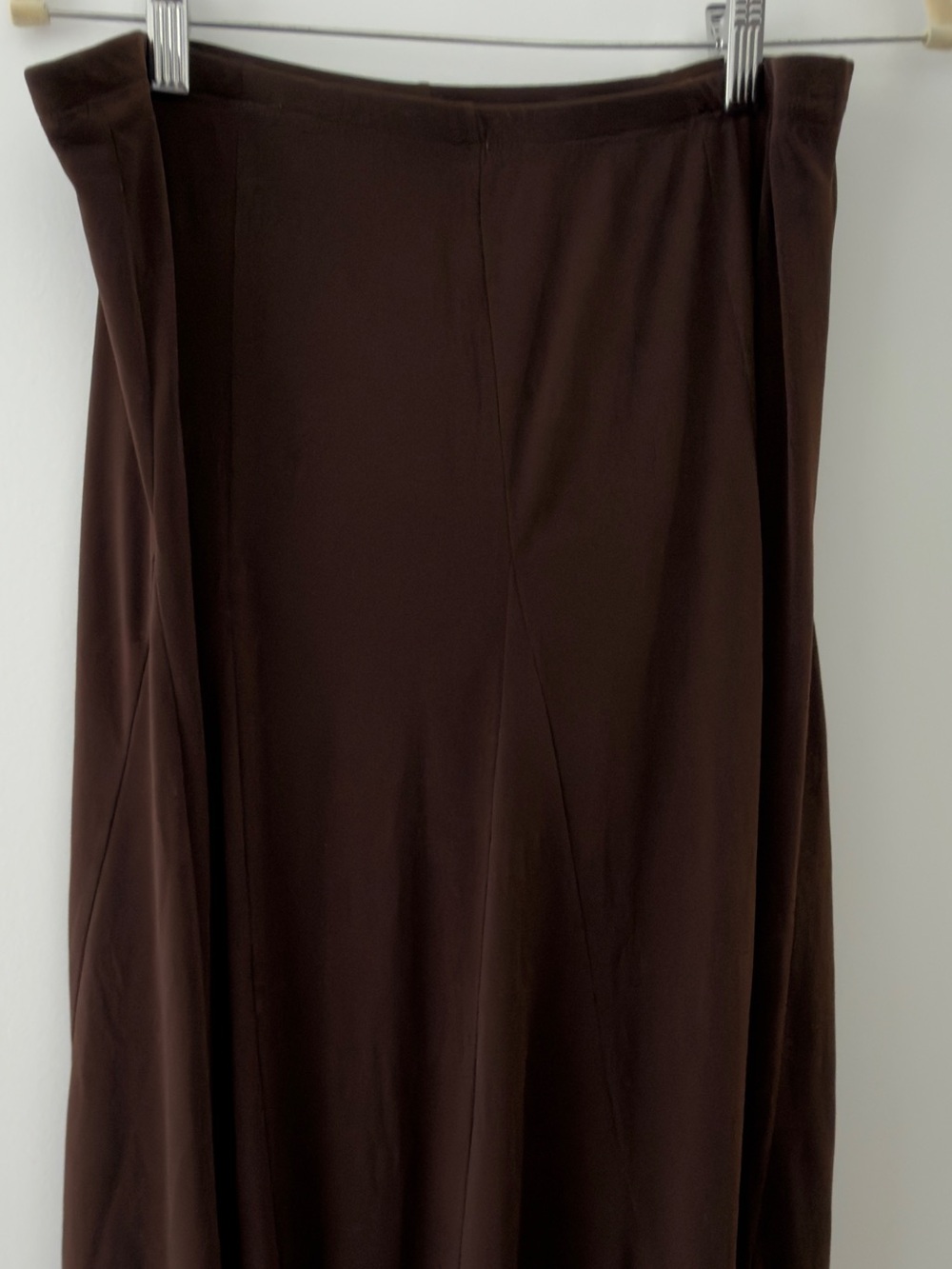 Classic Chocolate Brown Skirt - Size XL